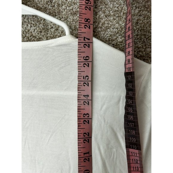 Torrid Super Soft Cloud Dancer Cascade Open Drape Front Cardigan Sweater Sz Lrg - Picture 6 of 6